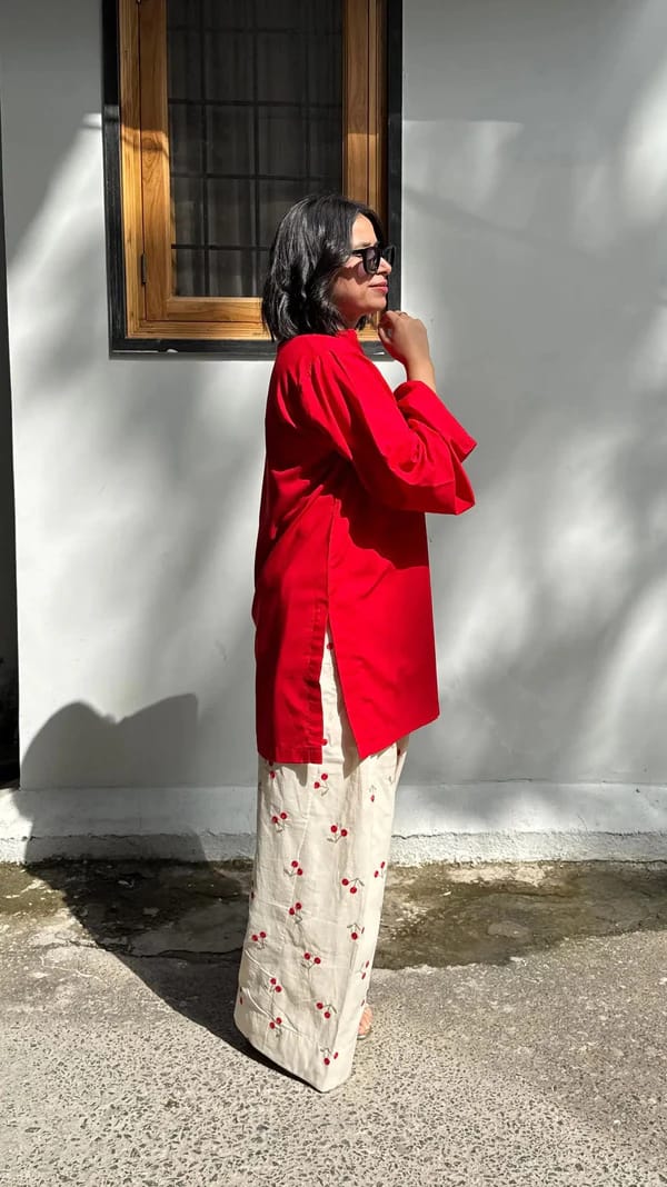 LAL PARI FARSHI 2PC