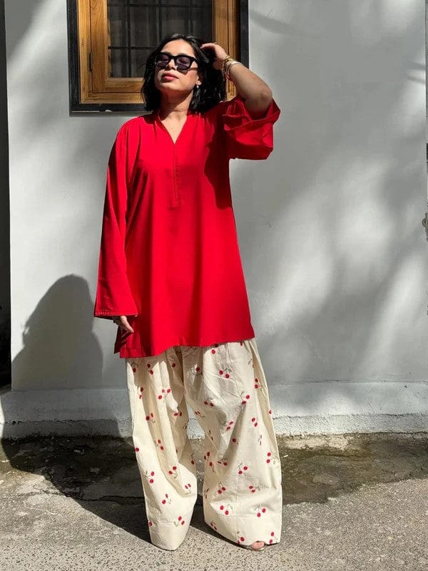 LAL PARI FARSHI 2PC