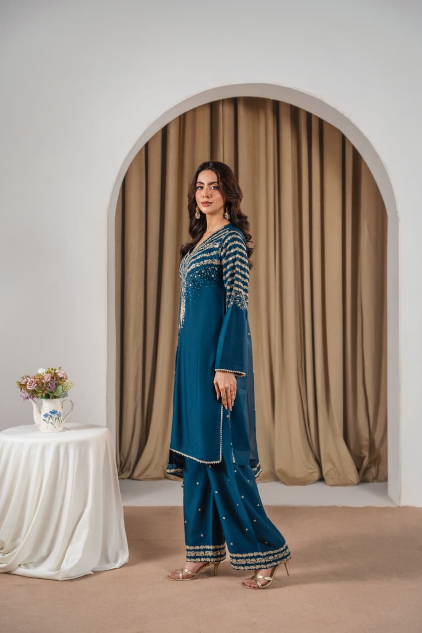 ZINC PEACOCK 3PC